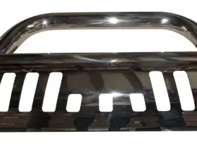 TrailFX Pol Stain Steel 3 In Dia W/Skid Plat Opt Light 6 In Max Light/20 In Max Lite Bar Toyota